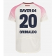 Bayer Leverkusen Alejandro Grimaldo #20 Borte Drakt 2025-26 Kortermet Bayer Leverkusen Alejandro Grimaldo #20 Borte Drakt 2025-26 Kortermet